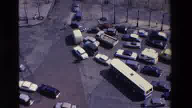 Loudes France (1969): A Major Traffic Jam In The City
