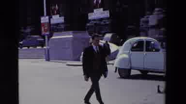 Paris France (1969): Spying On Hot Business Guy