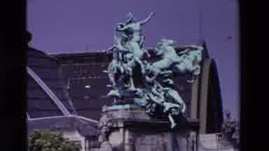 Paris France (1969): L'harmonie Triomphant Statue At Grand Palais In Paris