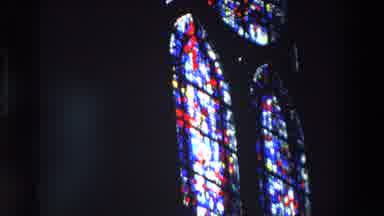 Paris France (1969): Church Stained Glass