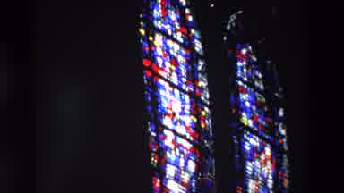 Paris France (1969): Stained Glass Window
