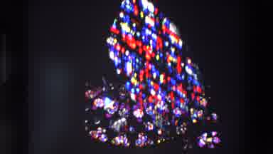 Paris France (1969): Church Stained Glass
