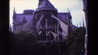 Paris France (1969): A Castle Or Church On A Hill Surrounded By Trees