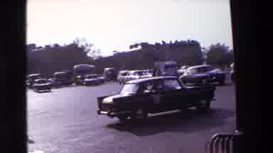 Paris France (1969): The Cars Trying To Get Home On A Busy Street