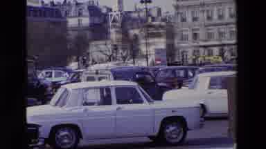 Paris France (1969): Cars In The City