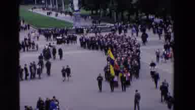 Paris France (1969): People Roaming The Streets Of A Foreign Country Having A