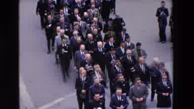 Paris France (1969): People Gathering In A Crowd