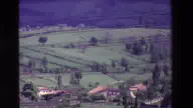 Spain Vineyards (1969): Vietnamese Farmland Helicopter Houses In The Distance