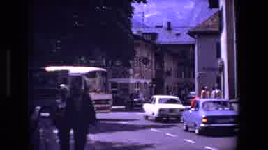 Strasburg France (1970): Street View From The Valley Town