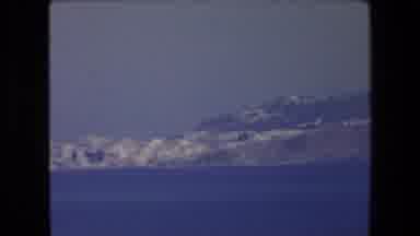 Algeria (1971): View Of A Peninsula Along A Shoreline