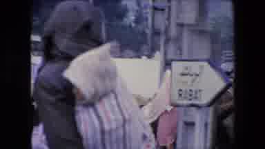 Algeria (1971): Walking In The Outskirts Of Impoverished Rabat