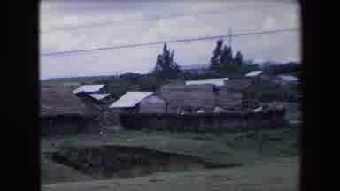 Algeria (1971): Sight-Seeing An Old Village With Thatch-Roofed Houses