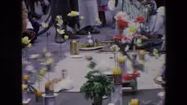 ALGERIA-1971: Religious Event With Display Of Objects For Sale
