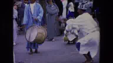 Algeria (1971): Dancing Drum Children Dancing Car Automobile Bicycle