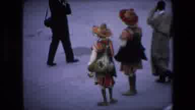 Algeria (1971): Native Locals Demonstrate Original Dress In The Street