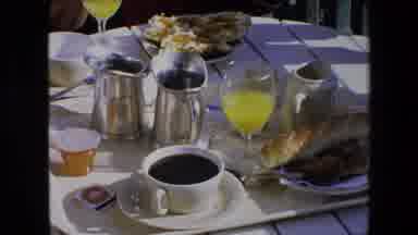 Algeria (1971): Bread And Coffee At The Table