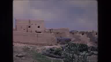 Algeria (1971): Middle Eastern And/Or Mediterranean Village Seen From Afar On