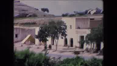 Algeria (1971): Person Sitting On Water's Edge Contemplating Nature People Sitting