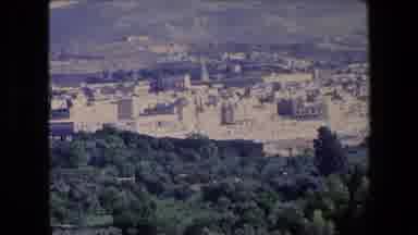 Algeria (1971): View From The Mountain Overlooking A Village