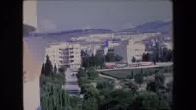 Algeria (1971): View Of A Mountain Towns Traffic