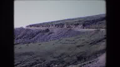 Algeria (1971): Curvy Road Leads Up Mountain