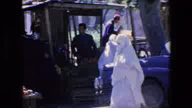 Algeria (1971): A Woman Walking Through A Market