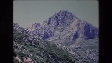 Algeria (1971): Vintage Video Of An Old Graveyard Next To A Mountain