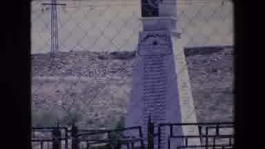 Algeria-1971: National Monument Outside A Fence