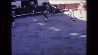 Barcelona Spain-1971: Matadors Gored in Violent Bullfighting Event