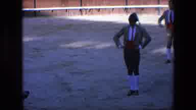 Barcelona Spain (1971): A Matador Using Body Movements To Trick A Bull Into