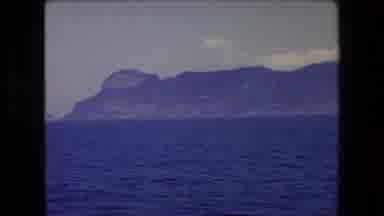 Barcelona Spain (1971): Mountainous Island Passing By