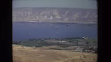 Tel Aviv Israel (1972): View From Our Vacation To The Lake Town