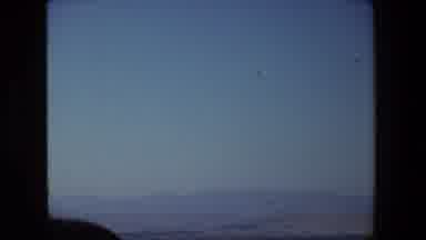 Tel Aviv Israel (1972): Landscape Of Mountains,Mans Elbow Briefly Seen,Mountains