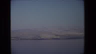 Tel Aviv Israel (1972): Desolate View Of A Series Of Hills Connecting To Water