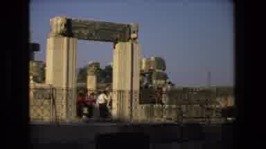 Tel Aviv Israel (1972): Old Archway Near Some Rocky Ruins