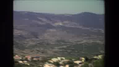 Tel Aviv Israel (1972): Lofty Mountain View Overlooking A Forest And Town