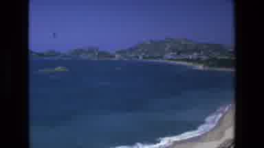 Mazatlan Mexico (1972): Blue Ocean Water And Beach