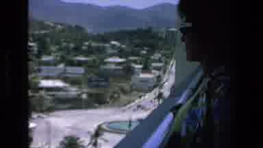 Mazatlan Mexico (1972): Women Staring Out The Window Of A Tall Building Looking