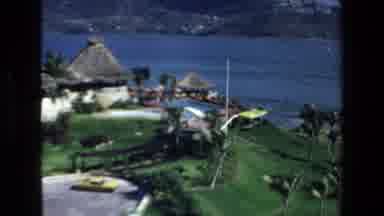 Mazatlan Mexico (1972): Beach Swimming Pool Trees And Holiday