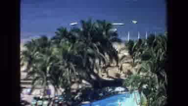 Mazatlan Mexico (1972): A Beach Resort On A Sunny Day