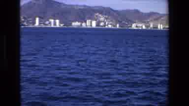Mazatlan Mexico (1972): City As Seen From Boat Floating By