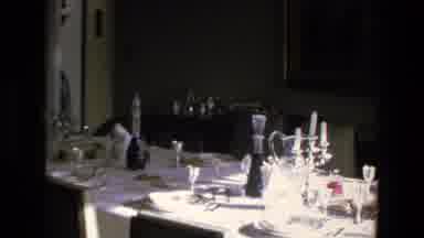 Mazatlan Mexico (1972): Family Getting Ready And Gathering Around The Dinner Table