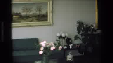Mazatlan Mexico (1972): Old Video Footage Of A Decorated Room With A Classic Style