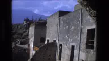 Rome Italy (1973): Stone Building Sky Blue