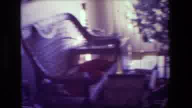 Hollywood California USA (1981): Christmas Times With Dad At The Tree