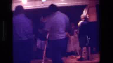 Hollywood California USA (1981): Old People Gathered At An Event, Perhaps A