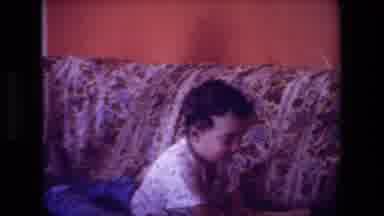 Hollywood California USA (1981): Kid, Baby, Boy, Looking, Happy, Hair, Sitting