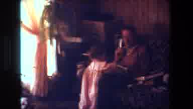 Malibu California USA (1981): On Christmas Day A Child Is Standing Next To An
