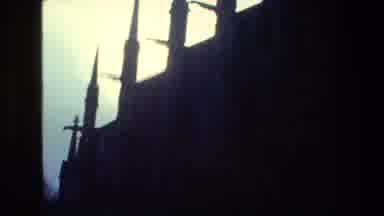 Paris France (1981): Neighborhood Were Buildings Have Fences