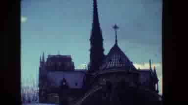 Paris France (1981): Visiting Cathedrals Near The River In Europe